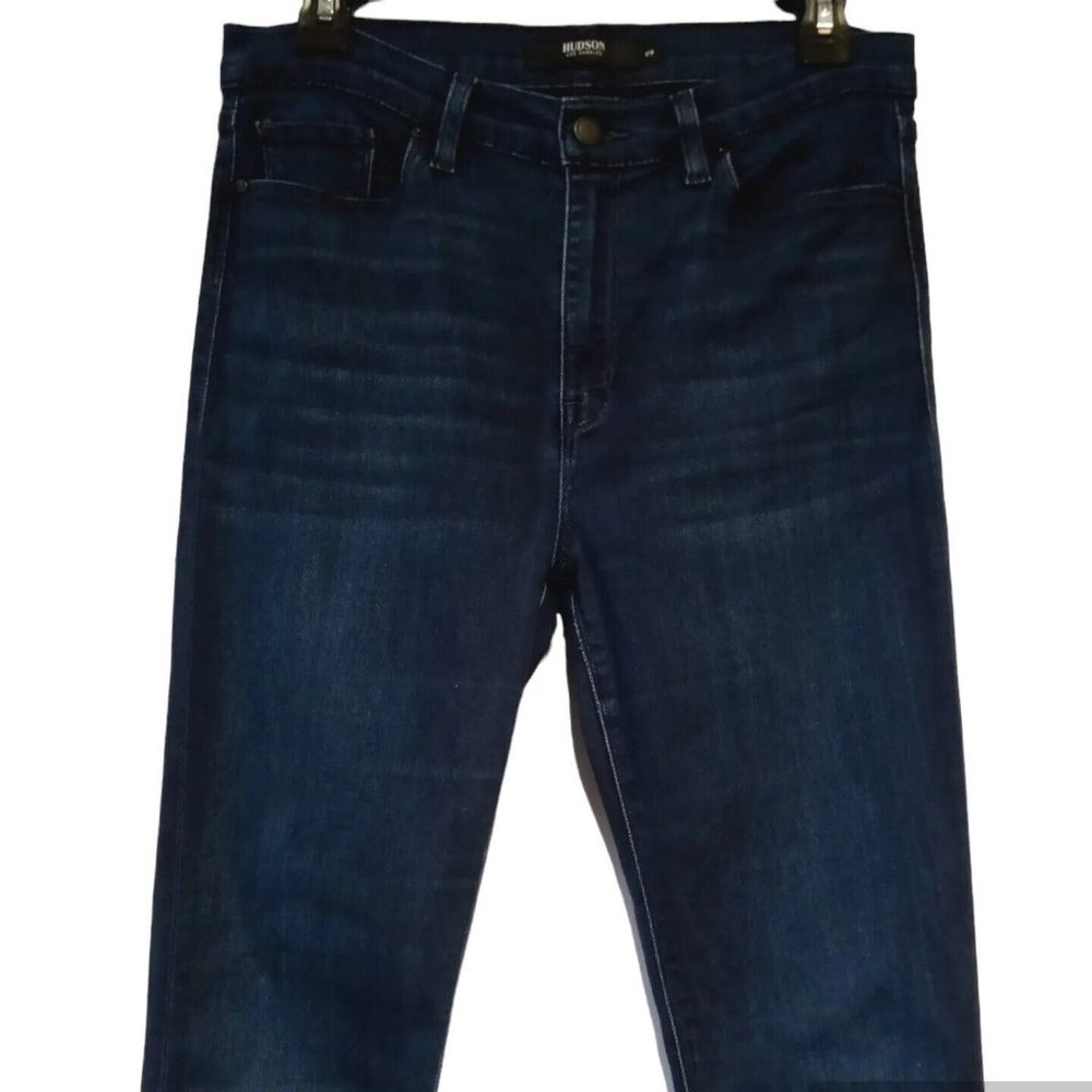 HUDSON Jeans BARBARA  sz 29  Super Skinny Denim  Stretch  5 pocket Dark Wash VGC